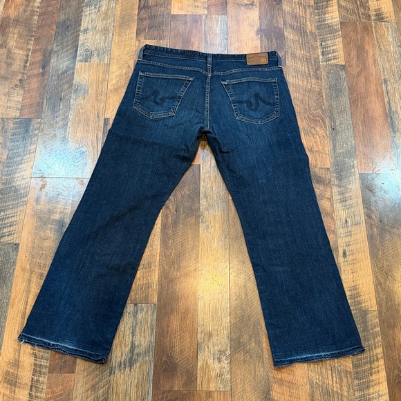 AG Adriano Goldschmied Men's Indigo Straight Jeans 34x30 (3950) - Picture 4 of 6